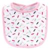 image:imageHudson Baby Unisex Baby Cotton Terry Bib and Burp Cloth Set Mom Dad Dream One SizeCupcake