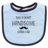 image:imageHudson Baby Unisex Baby Cotton Terry Bib and Burp Cloth Set Mom Dad Dream One SizeSeriously Awesome