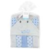 image:imageHudson Baby Unisex Baby Hooded Towel and Five Washcloths Pink Elephant One SizeBlue Dots Gray Elephant