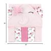 image:imageHudson Baby Unisex Baby Hooded Towel and Five Washcloths Pink Elephant One SizeFloral Pretty Elephant