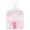 image:imageHudson Baby Unisex Baby Hooded Towel and Five Washcloths Pink Elephant One SizeFloral Pretty Elephant