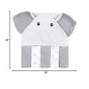 image:imageHudson Baby Unisex Baby Hooded Towel and Five Washcloths Pink Elephant One SizeGray Elephant