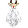 image:imageHudson Baby Unisex Baby Plush Blanket with Security Blanket Moon Girl One SizeGirl Rudolph