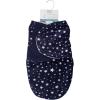 image:imageHudson Baby Unisex Baby Plush Swaddle Wrap Whale 03 MonthsNavy Star