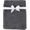 image:imageHudson Baby Unisex Baby Plush Waffle Blanket Hedgehog One SizeCharcoal