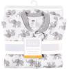 image:imageHudson Baby Unisex Baby Premium Quilted Long Sleeve Sleeping Bag and Wearable BlanketGray Elephant