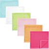 image:imageHudson Baby Baby Rayon Burpcloth 6pk Blue Orange Lime One SizeTropical