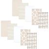 image:imageHudson Baby Cotton Flannel Burp Cloths 10Pack Giraffe One Size