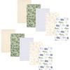 image:imageHudson Baby Cotton Flannel Burp Cloths 10Pack Wild Leaf Safari One Size