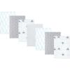 image:imageHudson Baby Cotton Flannel Burp Cloths 7Pack Koala Stripe One Size