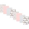 image:imageHudson Baby Cotton Poly Flannel Burp Cloths Multipack Butterflies 8Pack One SizeWild Forest Pink 8pack