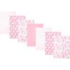image:imageHudson Baby Infant Girls Cotton Flannel Burp Cloths 7Pack Pink Daisies One Size