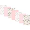 image:imageHudson Baby Infant Girls Cotton Flannel Burp Cloths 7Pack Pink Peony One Size