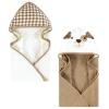 Brown Gingham Puppy