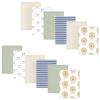 image:imageHudson Baby Unisex Baby Cotton Flannel Burp Cloths 12Pack Bundle Multi Color Boy Elephant One SizeModern Lion
