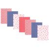 image:imageHudson Baby Unisex Baby Cotton Flannel Burp Cloths Bee One SizeCherry Sweet 7 Pack