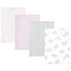 Lilac Elephants 4 Pack