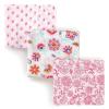 image:imageHudson Baby Unisex Baby Cotton Muslin Swaddle Blankets Forest Animals 3PackFloral