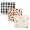 image:imageHudson Baby Unisex Baby Cotton Muslin Swaddle Blankets Forest Animals 3PackForest