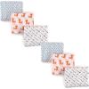 image:imageHudson Baby Unisex Baby Cotton Muslin Swaddle Blankets Foxes 6Piece 3PackFoxes 6piece