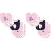 image:imageHudson Baby Unisex Baby Cotton Terry Bib and Burp Cloth Set Mom Dad Dream One SizeCupcake