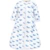 image:imageHudson Baby Unisex Baby Long Sleeve Muslin Sleeping Bag Wearable Blanket Sleep SackBlue Whale