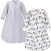 image:imageHudson Baby Unisex Baby Premium Quilted Long Sleeve Sleeping Bag and Wearable BlanketRoyal Safari