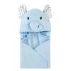 image:imageHudson Baby Unisex Baby Rayon from Bamboo Animal Face Hooded Towel Blue Elephant One SizeBlue Elephant