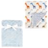 Herringbone/Blue Giraffe