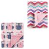 Owls/Pink Chevron