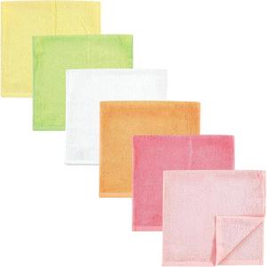 image:imageHudson Baby Baby Rayon Burpcloth 6pk Blue Orange Lime One SizeCitrus
