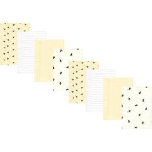 image:imageHudson Baby Cotton Poly Flannel Burp Cloths Multipack Butterflies 8Pack One SizeHoney Bee 8pack