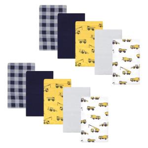 image:imageHudson Baby Unisex Baby Cotton Flannel Burp Cloths Bee One SizeConstruction