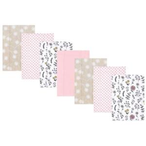 image:imageHudson Baby Unisex Baby Cotton Flannel Burp Cloths Bee One SizeDandelion Wish 7 Pack