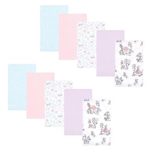 image:imageHudson Baby Unisex Baby Cotton Flannel Burp Cloths Bee One SizeGarden Fairies 10 Pack