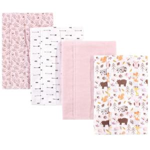 image:imageHudson Baby Unisex Baby Cotton Flannel Burp Cloths Bee One SizeGirl Pinecone
