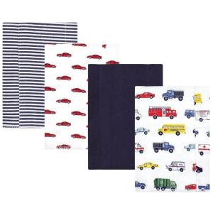 image:imageHudson Baby Unisex Baby Cotton Flannel Burp Cloths Bee One SizeGoing Places 4 Pack