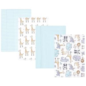 image:imageHudson Baby Unisex Baby Cotton Flannel Burp Cloths Bee One SizeKangaroo 4 Pack