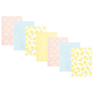 image:imageHudson Baby Unisex Baby Cotton Flannel Burp Cloths Bee One SizeLemon Daisy 7 Pack