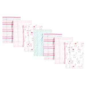 image:imageHudson Baby Unisex Baby Cotton Flannel Burp Cloths Bee One SizeLlama