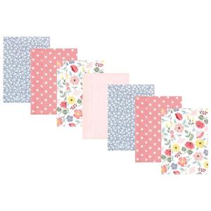 image:imageHudson Baby Unisex Baby Cotton Flannel Burp Cloths Bee One SizeModern Botanical 7 Pack