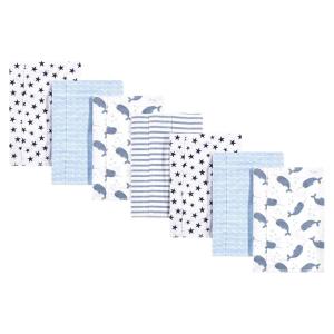 image:imageHudson Baby Unisex Baby Cotton Flannel Burp Cloths Bee One SizeNarwhal