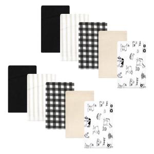 image:imageHudson Baby Unisex Baby Cotton Flannel Burp Cloths Bee One SizeNeutral Farm