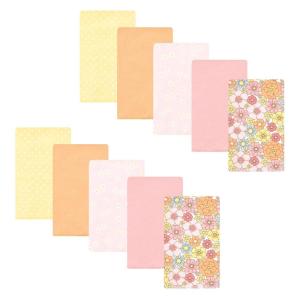 image:imageHudson Baby Unisex Baby Cotton Flannel Burp Cloths Bee One SizePeace Love Flowers 10 Pack