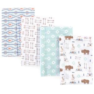 image:imageHudson Baby Unisex Baby Cotton Flannel Burp Cloths Bee One SizeTeepee