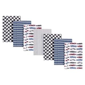 image:imageHudson Baby Unisex Baby Cotton Flannel Burp Cloths Bee One SizeVintage Cars