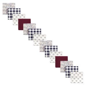 image:imageHudson Baby Unisex Baby Cotton Flannel Receiving Blankets Bundle Set Christmas Scene One SizeFootball 14pack