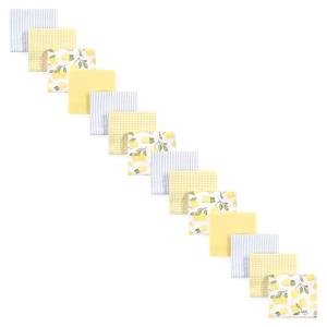 image:imageHudson Baby Unisex Baby Cotton Flannel Receiving Blankets Bundle Set Christmas Scene One SizeLemons 14pack