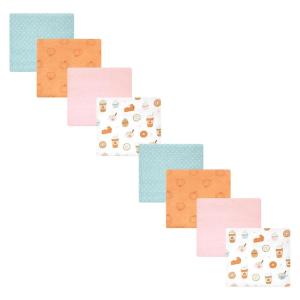image:imageHudson Baby Unisex Baby Cotton Flannel Receiving Blankets Bundle Set Christmas Scene One SizePumpkin Spice