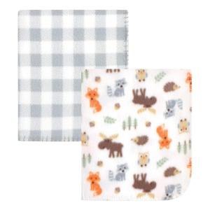 image:imageHudson Baby Unisex Baby Fleece Blankets Polar Bear One SizeWoodland
